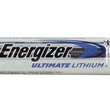 Energizer Ultimate L91 (24PK) AA 3000mAh 1.5V High Energy 5A Lithium (LiFeS2) Button Top Batteries - Box of 24
