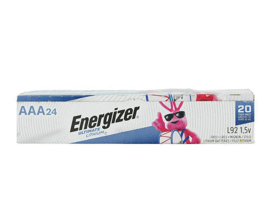 Energizer Ultimate Lithium AAA L92 24 Pack - Boxed