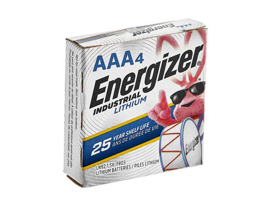 Energizer Lithium AAA LN92 4 Pack - Boxed