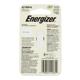 Energizer EZ Turn & Lock AZ10-DP (8PK) Size 10 91mAh 1.45V Zinc Air Yellow Hearing Aid Batteries - 8 Count Blister Pack