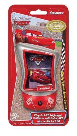 Energizer CARLNLBP - Disney Cars Plug-In LED Nightlight