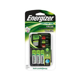 Energizer 4 Bay Value Charger for AA or AAA NiMH Batteries - Includes 4 x AA NiMH Batteries (CHVCMWB-4)