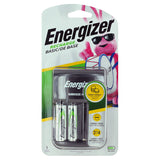 Energizer 4 Bay Value Charger for AA or AAA NiMH Batteries - Includes 2 x AA NiMH Batteries (CHVCWB2 )