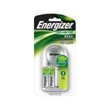 Energizer 4 Bay Value Charger for AA or AAA NiMH Batteries - Includes 2 x AA NiMH Batteries (CHVCWB2 )