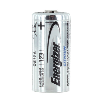 Energizer CR123A Horizontal View