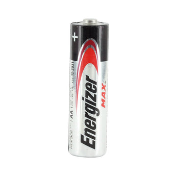 Energizer Max E91TP2-24 AA 1.5V Alkaline Button Top Batteries - 48 Piece Retail Card