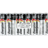 Energizer Max E91 (10SHK) AA 1.5V Alkaline Button Top Batteries - 10 Pack Shrink Wrap