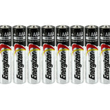 Energizer Max E92 (10SHK) AAA 1.5V Alkaline Button Top Batteries - 10 Pack Shrink Wrap