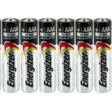 Energizer Max E92 (8SHK) AAA 1.5V Alkaline Button Top Batteries - 8 Pack Shrink Wrap