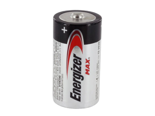 Energizer Max E93-BP-4 C-cell Alkaline Button Top Battery - Case of 12 x 4 Piece Retail Card