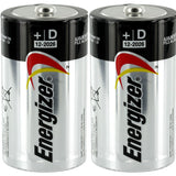 Energizer Max E95 D 1.5V Alkaline Button Top Batteries - 2 Pack