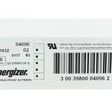 Energizer ECR1632 130mAh 3V Lithium Primary (LiMNO2) Coin Cell Battery - 1 Piece Tear Strip, Sold Individually