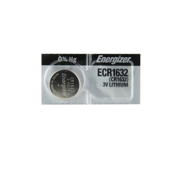 Energizer ECR1632 130mAh 3V Lithium Primary (LiMNO2) Coin Cell Battery - 1 Piece Tear Strip, Sold Individually