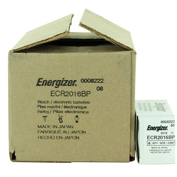 Energizer ECR2016-BP 100mAh 3V Lithium Primary (LiMNO2) Coin Cell Battery - 1 Piece Blister Pack