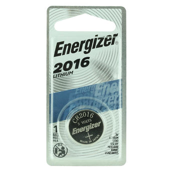 Energizer ECR2016-BP 100mAh 3V Lithium Primary (LiMNO2) Coin Cell Battery - 1 Piece Blister Pack