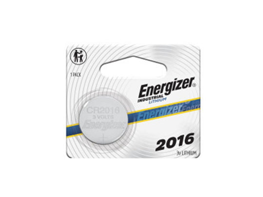 Energizer Industrial ECRN2016 100mAh 3V Lithium (LiMNO2) Coin Cell Battery - Case of 100