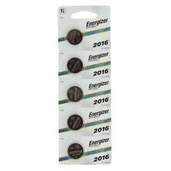 Energizer Industrial ECRN2016 100mAh 3V Lithium (LiMNO2) Coin Cell Battery - Case of 100