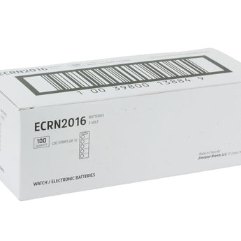 Energizer Industrial ECRN2016 100mAh 3V Lithium (LiMNO2) Coin Cell Battery - Case of 100