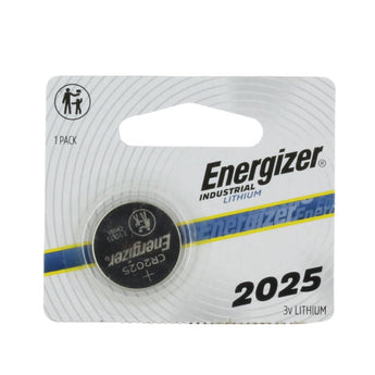 Energizer Industrial ECRN2025 170mAh 3V Lithium (LiMNO2) Coin Cell Battery - 1 Piece Tear Strip, Sold Individually