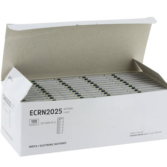 Energizer Industrial ECRN2025 170mAh 3V Lithium (LiMNO2) Coin Cell Battery - Case of 100