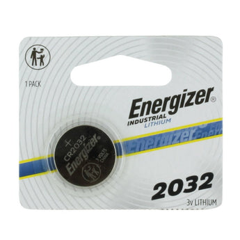 Energizer Industrial ECRN2032 254mAh 3V Lithium (LiMNO2) Coin Cell Battery - 1 Piece Tear Strip, Sold Individually