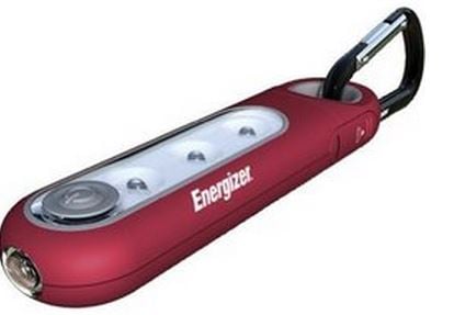 Energizer EDMCC42E - Carabiner LED Area Light - Uses 4 x AAA Batteries