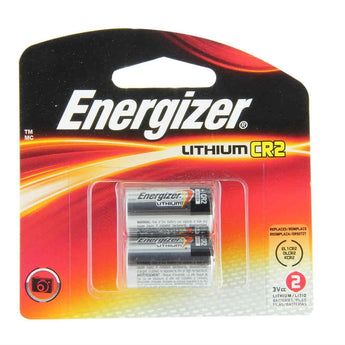 Energizer ELCR2-BP-2 800mAh 3V Lithium Primary (LiMNO2) Button Top Photo Batteries - 2 Pack Retail Card