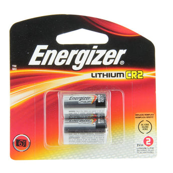 Energizer ELCR2-BP-2 800mAh 3V Lithium Primary (LiMNO2) Button Top Photo Batteries - 2 Pack Retail Card