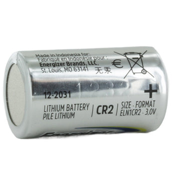 Energizer Industrial ELN1CR2 800mAh 3V Lithium Primary (LiMNO2) Button Top Battery - Box of 8