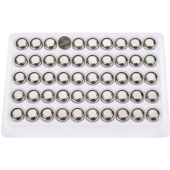 Energizer EN A76 (50PK) 153mAh 1.5V Alkaline Coin Cell Watch Batteries - Tray of 50