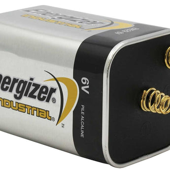 Energizer Industrial EN529 6V Alkaline Battery with Coil Spring Terminal - Bulk