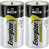 Energizer Industrial EN95 D 1.5V Alkaline Button Top Batteries - 2 Pack