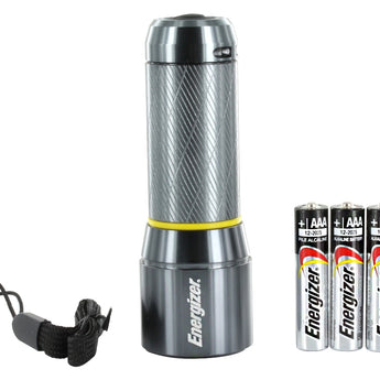 Energizer Vision HD 3AAA Performance Metal Flashlight - 270 Lumens - Includes 3 x AAA (EPMHH32E)