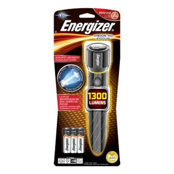 Energizer Vision HD Focus MaxViz Metal LED Flashlight - 1300 Lumens - Includes 6 x AA - EPMZH61E