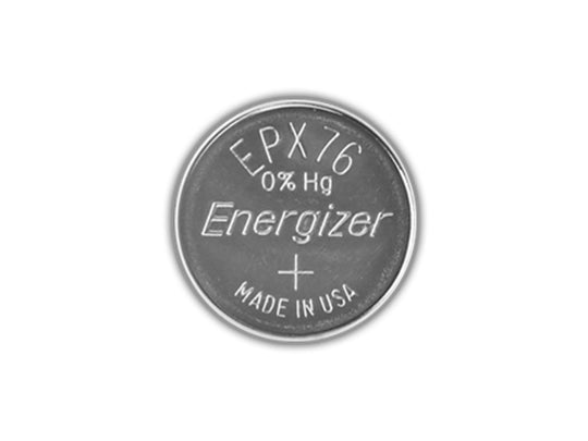 Energizer EPX76 200mAh 1.55V Silver Oxide (Ag2O) Watch Battery - Bulk