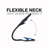 Energizer Clip Light - LED Reading Booklight - 11 Lumens - Includes 2 x CR2032s - FNL2BU1CS