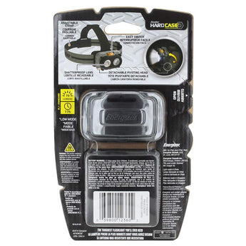 Energizer Hard Case Professional LED Magnet Headlamp - 250 Lumens - Includes 3 x AAA