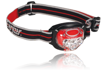 Energizer 4-LED Headlamp - 28 Lumens - Includes 3 x AAAs (HD4L33AE)