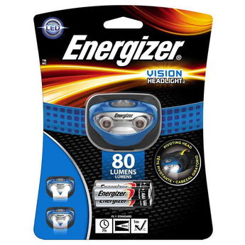 Energizer Vision LED Headlamp - 200 Lumens - Includes 3 x AAAs (HDA32E)