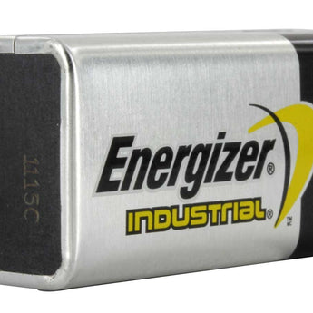 Energizer Industrial EN22 (12PK) 9V Alkaline Batteries with Snap Connector - Box of 12