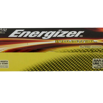 Energizer Industrial EN92 (24PK) AAA 1.5V Alkaline Button Top Batteries - Box of 24