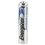 Energizer Ultimate L92 AAA 1250mAh 1.5V High Energy 1.5A Lithium (LiFeS2) Button Top Batteries - 18 Pack Retail Card