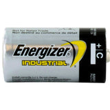 energizer industrial c cell sitting horizontally