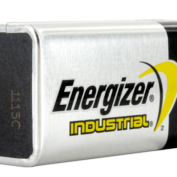 Energizer Industrial EN22 (12PK) 9V Alkaline Batteries with Snap Connector - Box of 12