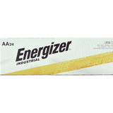Energizer Industrial EN91 (24PK) AA 1.5V Alkaline Button Top Batteries - Box of 24