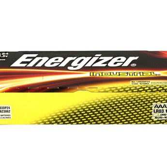 Energizer Industrial EN92 (24PK) AAA 1.5V Alkaline Button Top Batteries - Box of 24