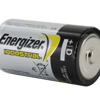 Energizer Industrial EN95 (12PK) D-cell 1.5V Alkaline Button Top Batteries - Box of 12