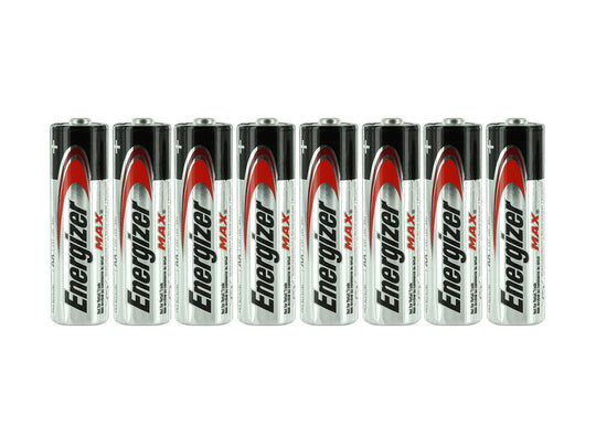 Energizer Max E91 Alkaline AA 8 Pack