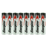 Energizer Max E92 (8SHK) AAA 1.5V Alkaline Button Top Batteries - 8 Pack Shrink Wrap