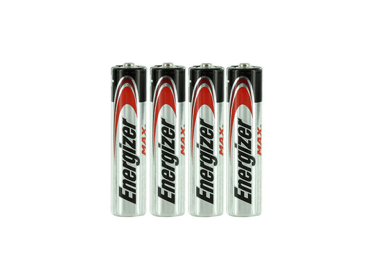 Energizer Max E92 Alkaline AAA 4 Pack